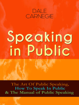 cover image of Speaking in Public